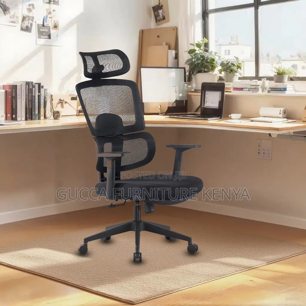 Executive Mesh Task Chair With Lumbar Support