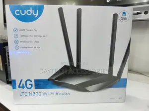 This Is a Cudy Lt400 4g Lte Simcard N300 Wi-Fi Router.