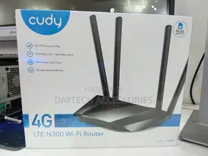 This Is a Cudy Lt400 4g Lte Simcard N300 Wi-Fi Router.