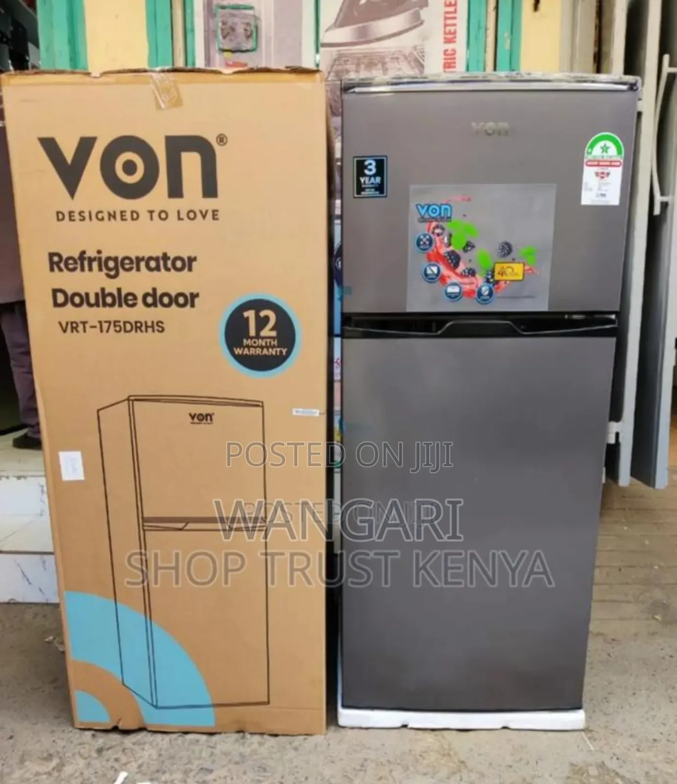 Direct Cool Von 175litres Fridge
