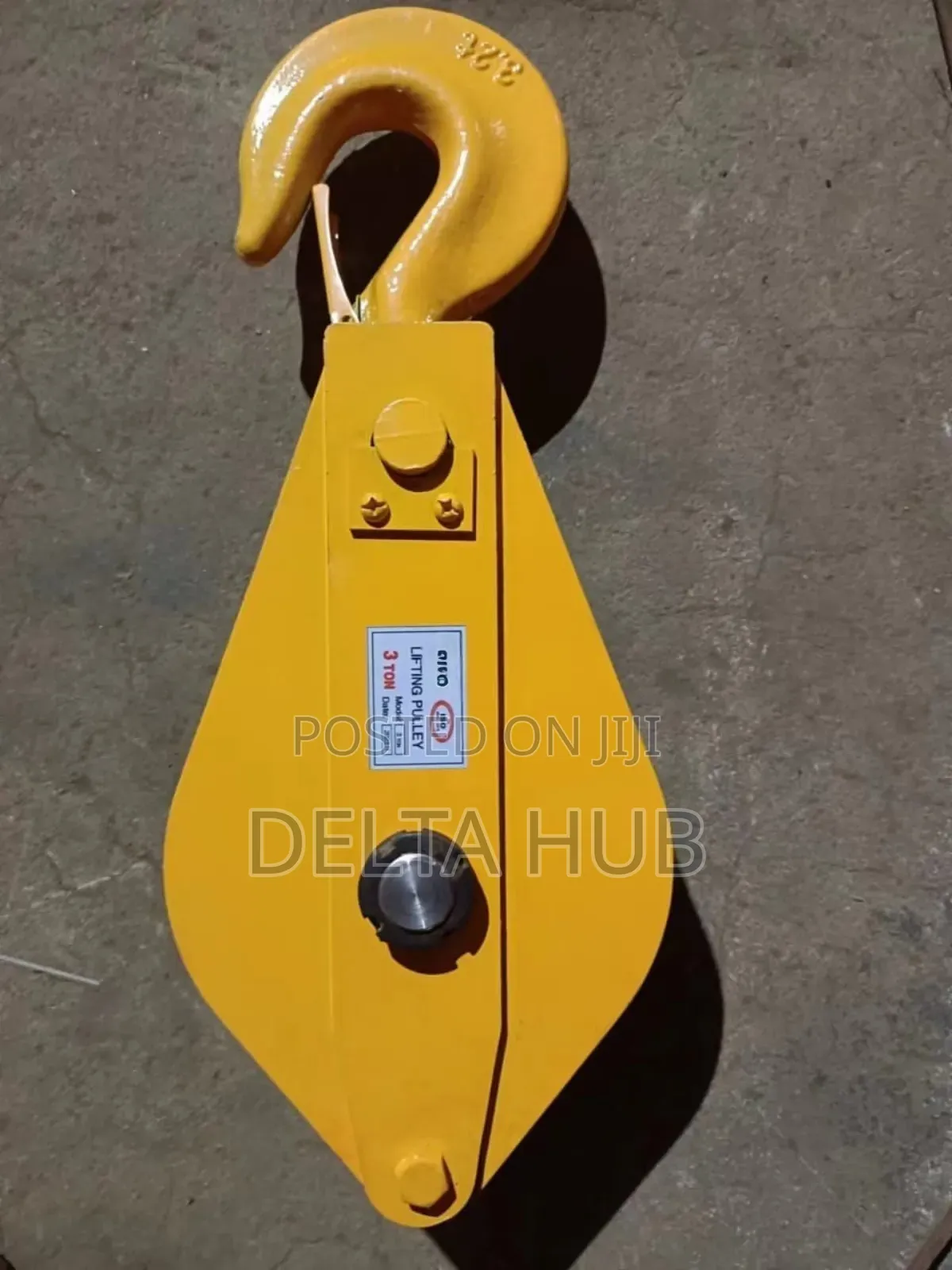 Heavy Load Bearing Steel Pulley Block With Smooth Rolling Sheave Wheel