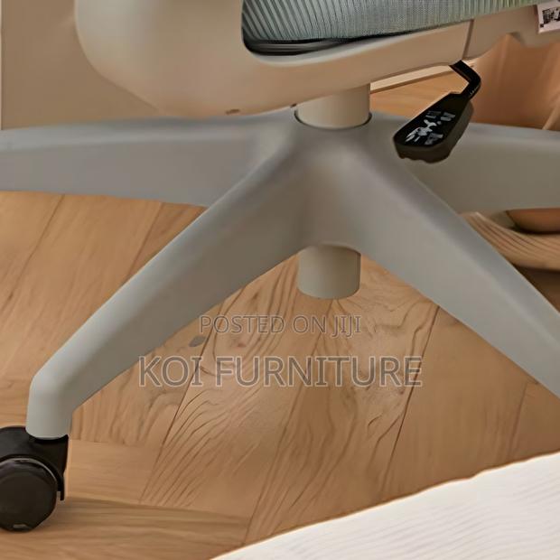 Office Chair; Ergonomic Office Seat With Adjustable Arms - thumbnail 2