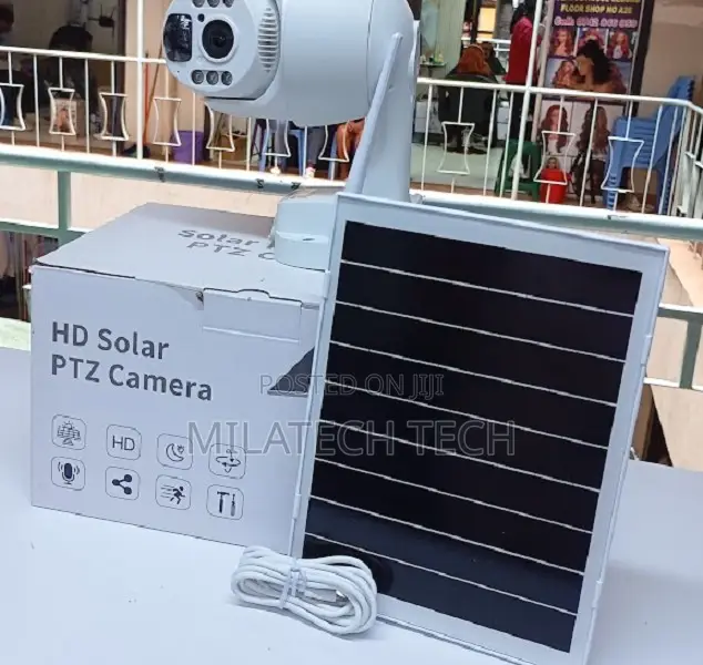 Ubox Solar Camera 4mp Weather Rissistance