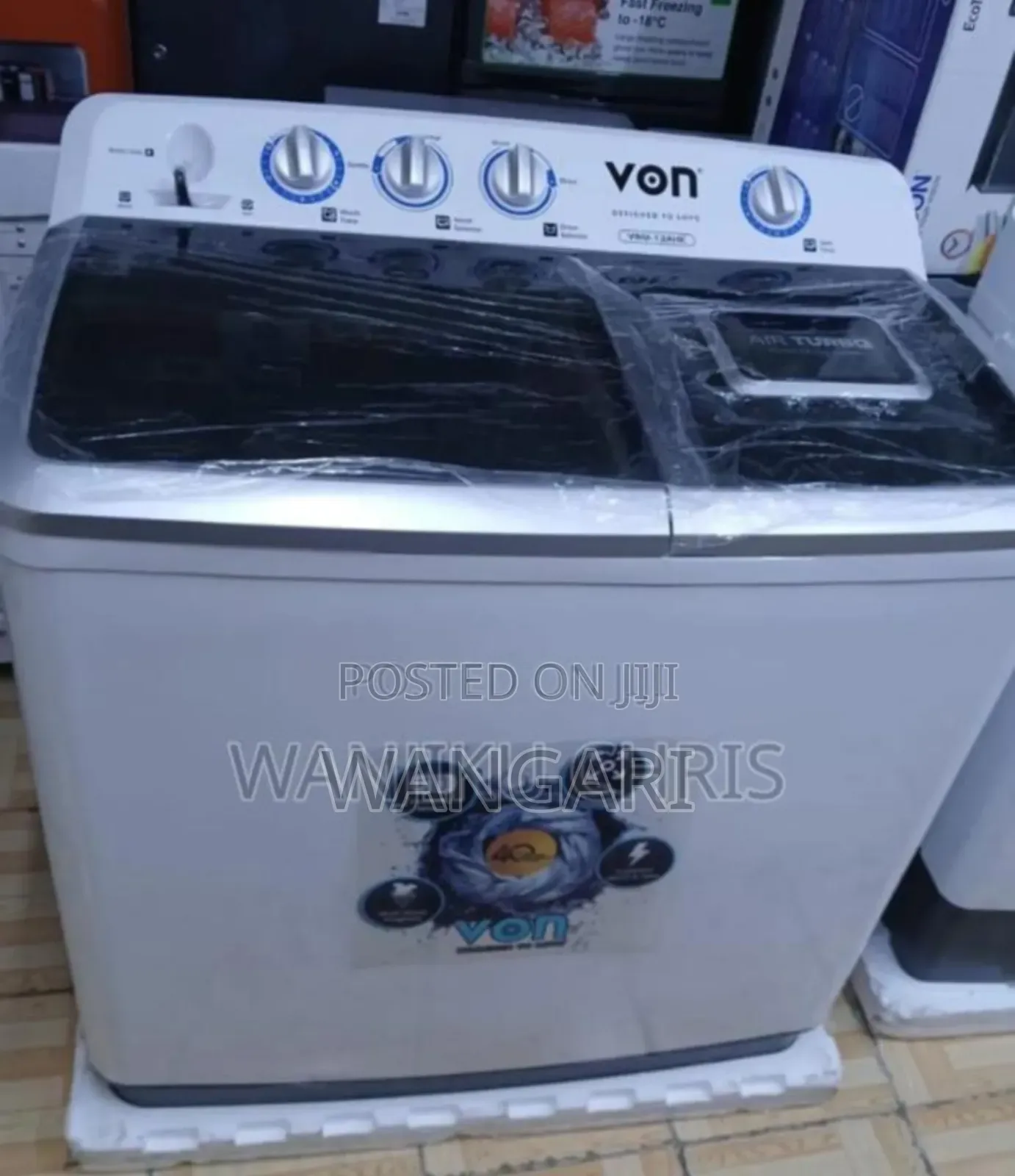 Semi Automatic 13kg Von Washing Machine