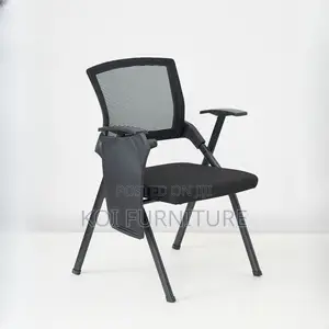Office Chair; Conference Schooling Office Chair With Writing Pad