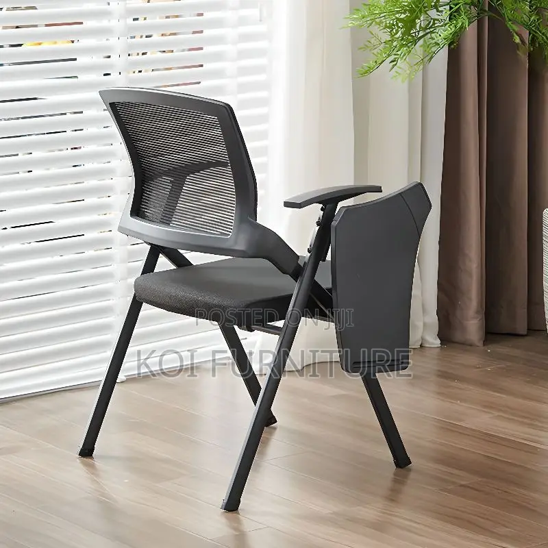 Office Chair; Conference Schooling Office Chair With Writing Pad