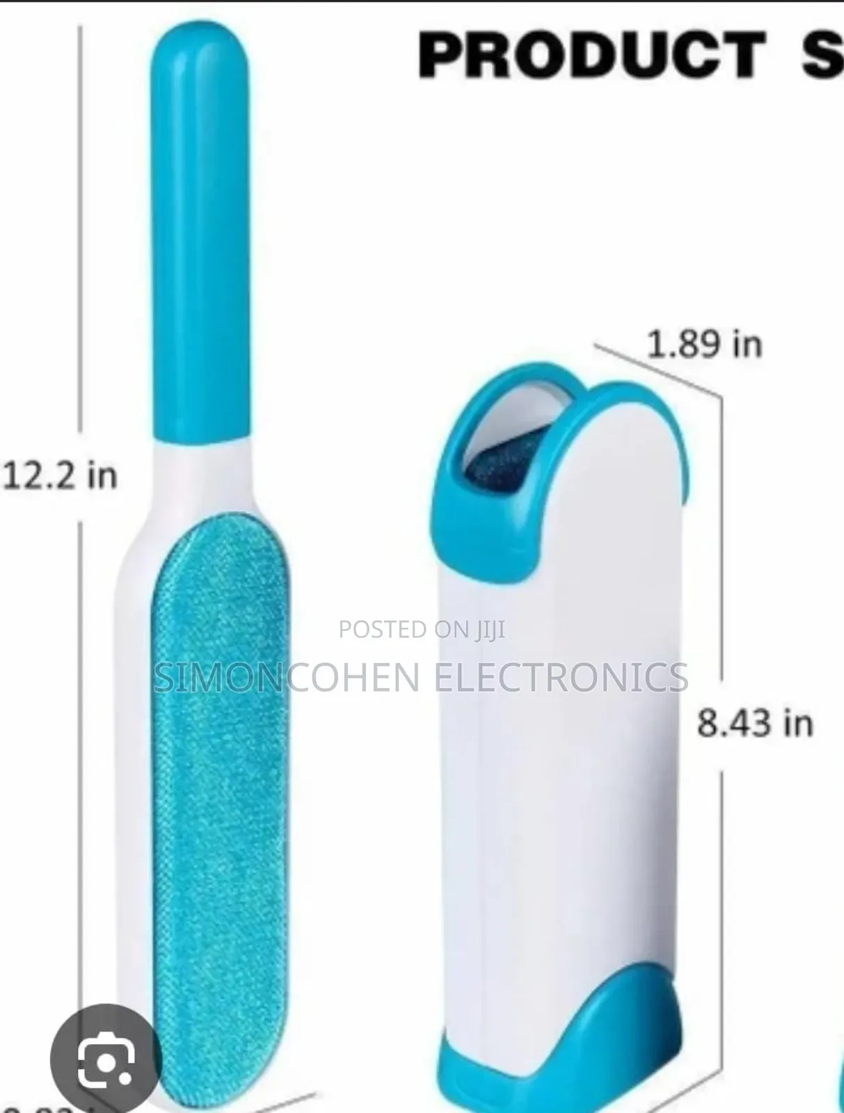 2 Sided Lint Remover Hair Fur Remover + Pocket