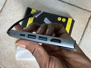 Laptop Type Ac to Hdmi, Usb, Network Rj45, Type C. Compatible With All