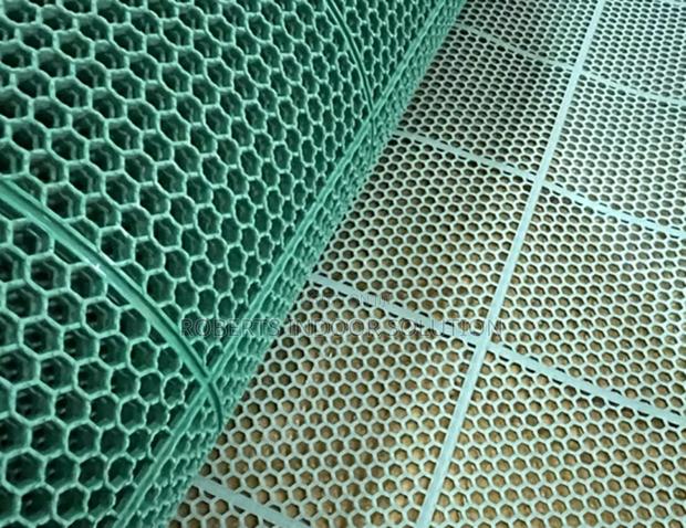 Smart Flooring PVC Honeycomb Perforated Mats.