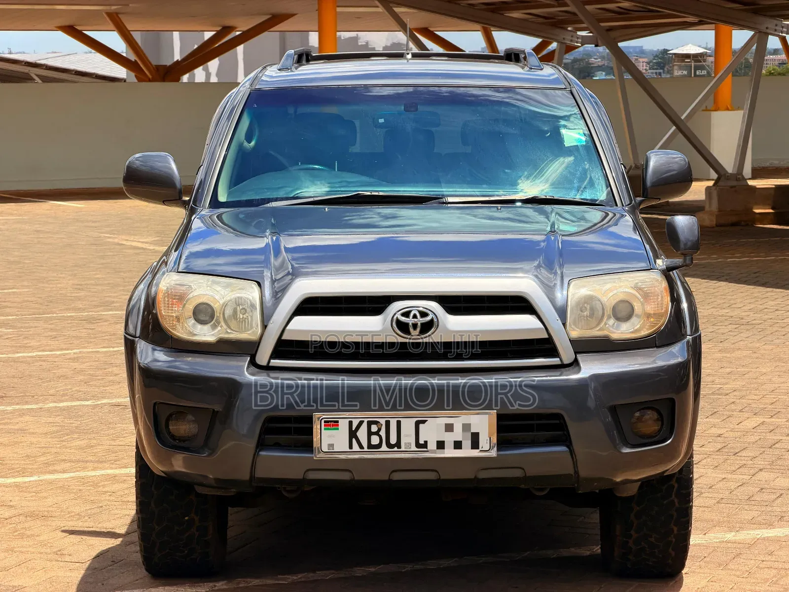 Toyota Hilux Surf 2007 Gray