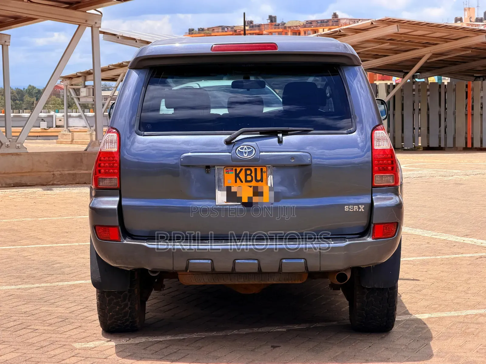 Toyota Hilux Surf 2007 Gray
