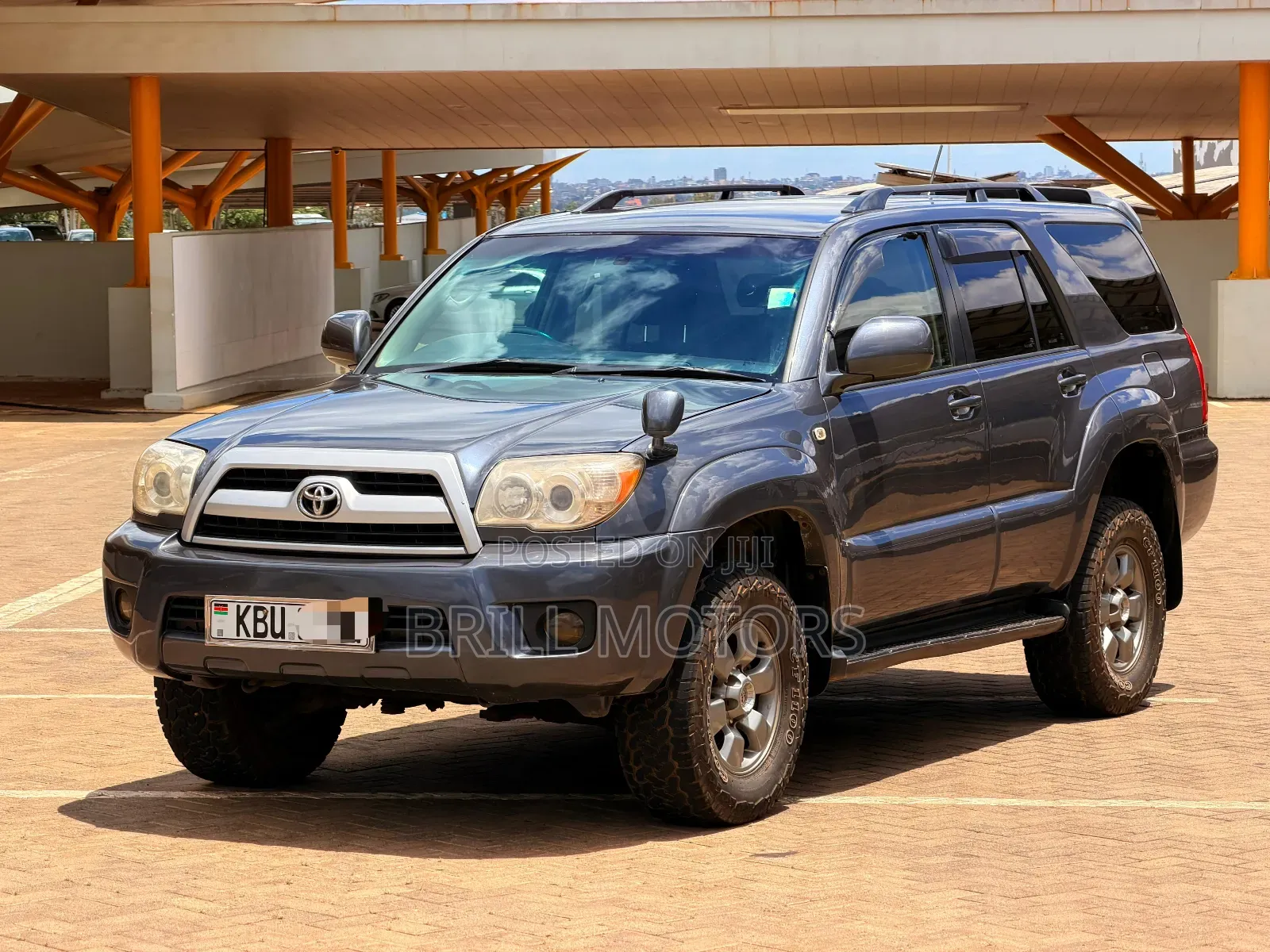 Toyota Hilux Surf 2007 Gray