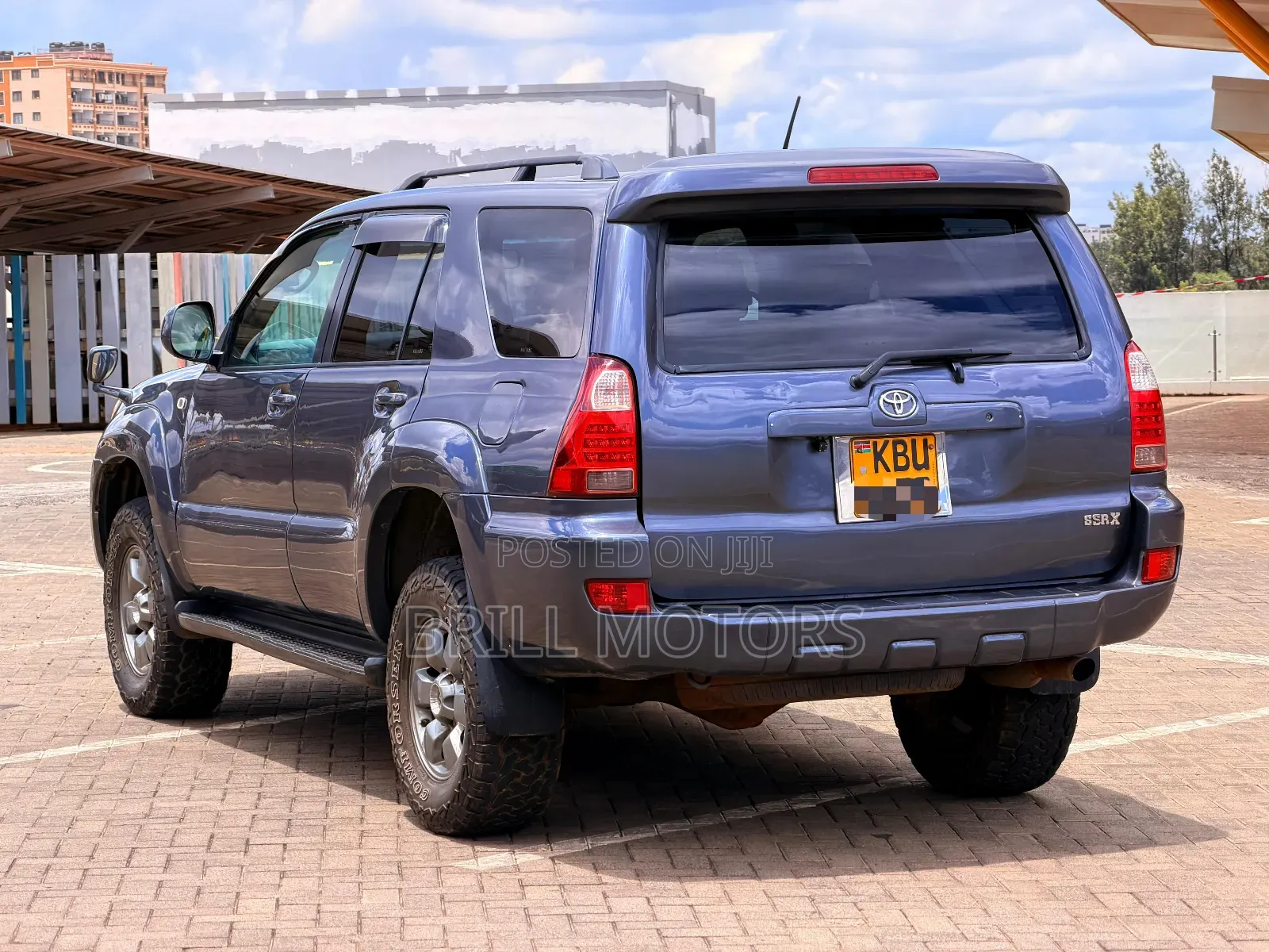 Toyota Hilux Surf 2007 Gray