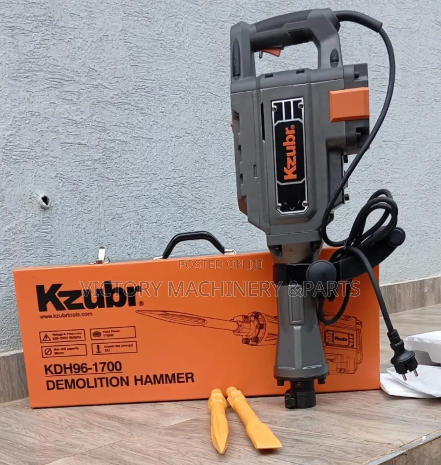 1700watts Kzubr Demolition Hammer