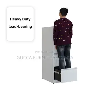 4-Drawer Steel Workstation Filing Cabinet