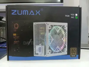 Zumax Atx Power Supply Unit (Psu) Designed for Gaming Computers.