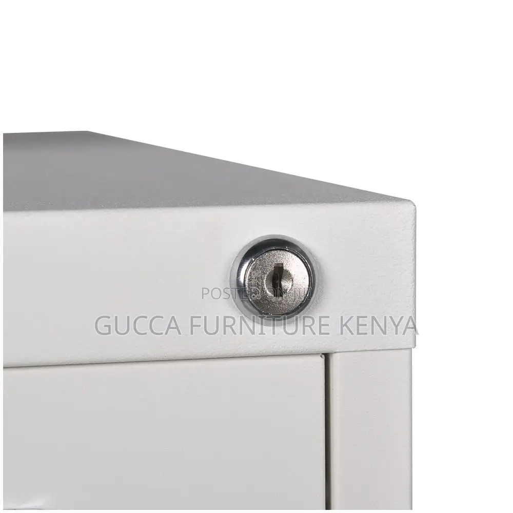 4-Drawer Steel Workstation Filing Cabinet