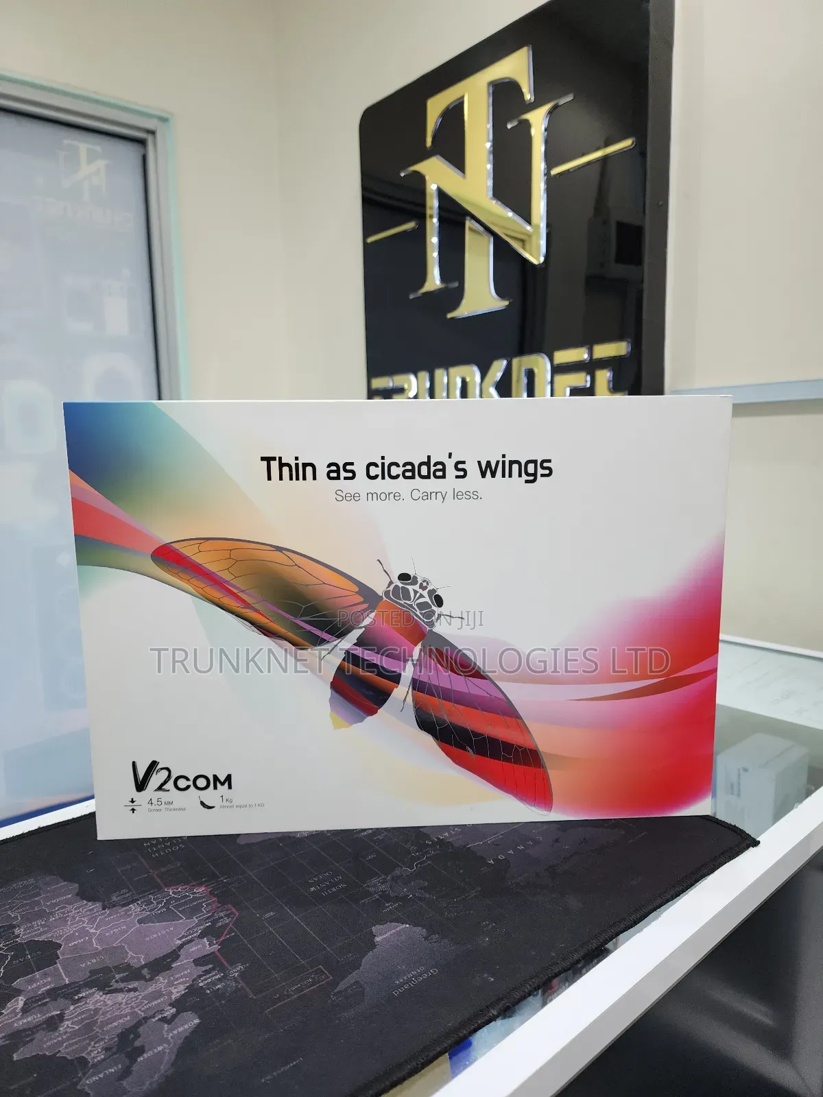 V2com S8 Ultra – 14′′ Ultra-Thin Portable Monitor, 4.5 Mm Thickness,