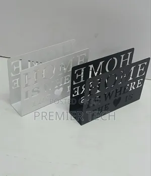 *Dining Serviette Holder Available* Material; Metallic