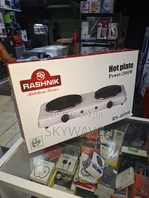 Rashnik Electric Double Hot Plate Burner