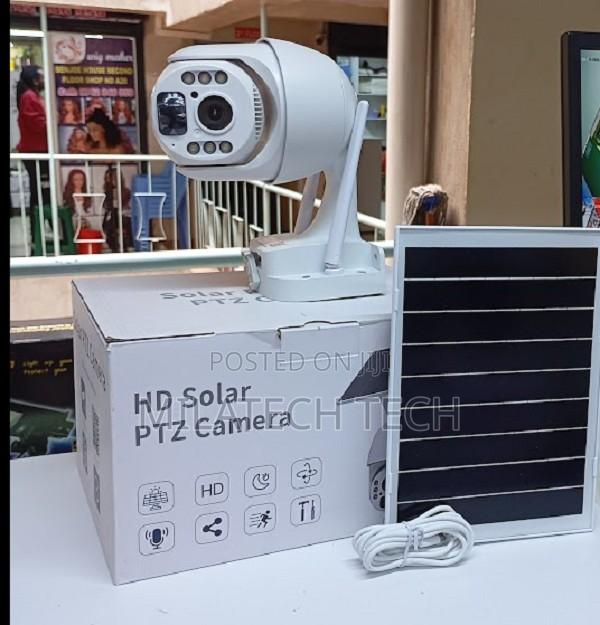 Ubox 4mp Single-Lens Solar PTZ Camera Full Colour