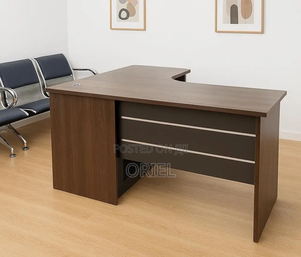 Office Desk : 1400mm Curved Executive Office Desk