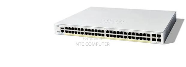 Cisco Catalyst C1300-48p-4g 48-Port Gigabit Poe+ Managed Switch (370w)