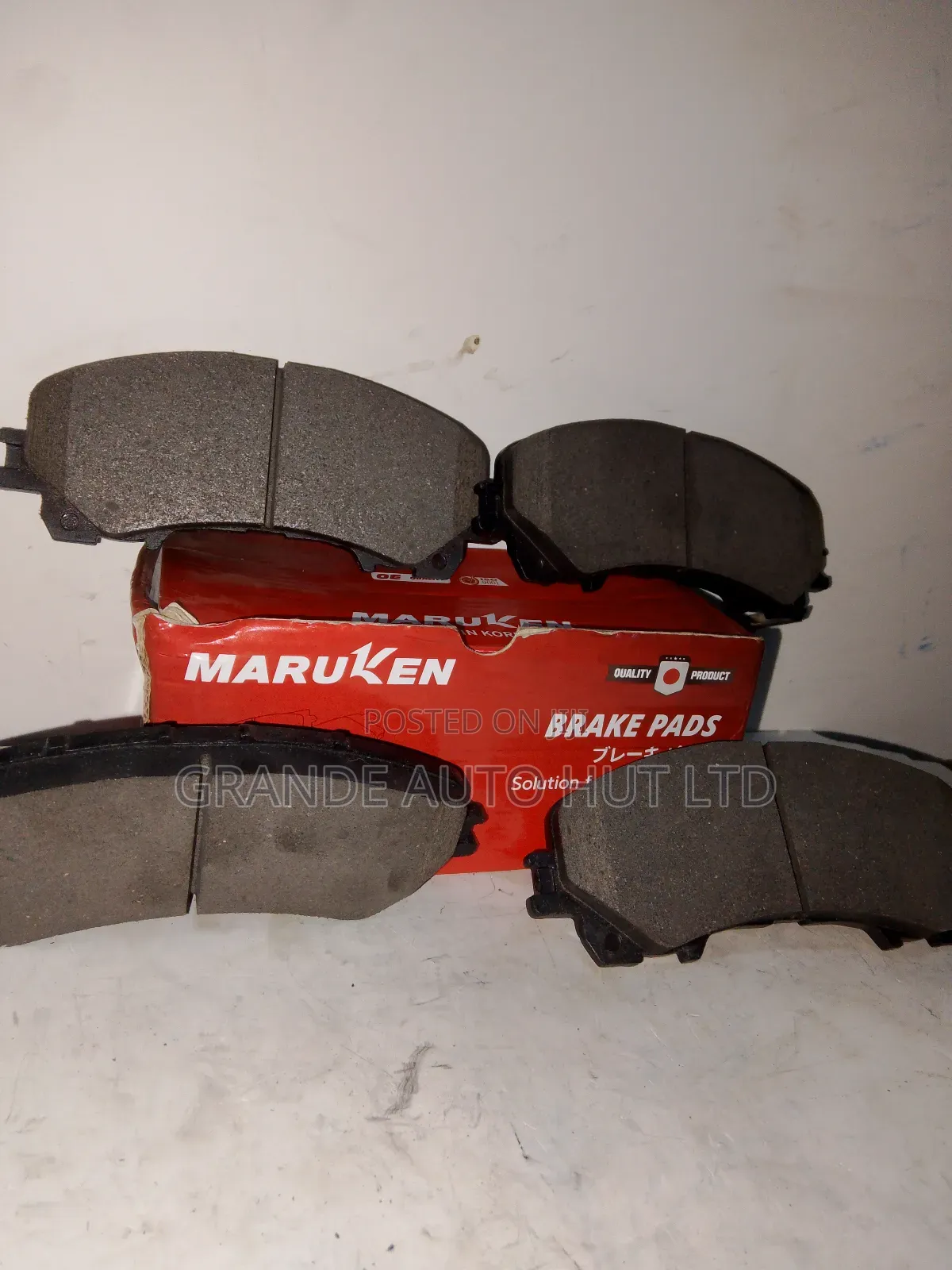 Front Brake Pads Chevrolet Trailblazer (Maruken Brand)