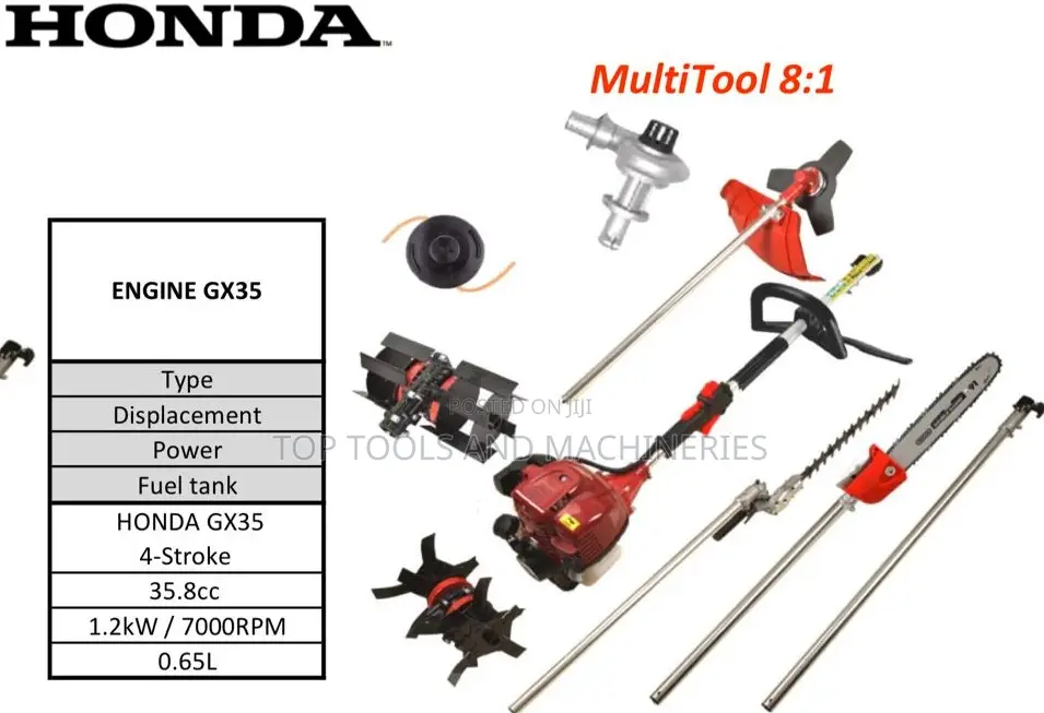 Honda 8 in 1 Multi Tool Brush Cutter