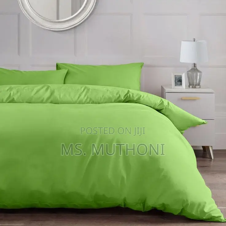 6pcs Cotton Plain Duvet Covers