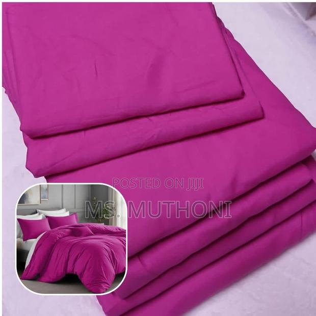 6pcs Cotton Plain Duvet Covers - thumbnail 4