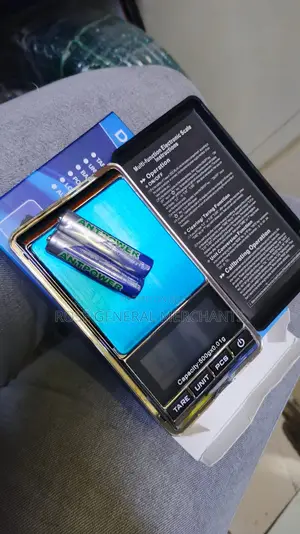 Pocket Scale With 2 Batteries