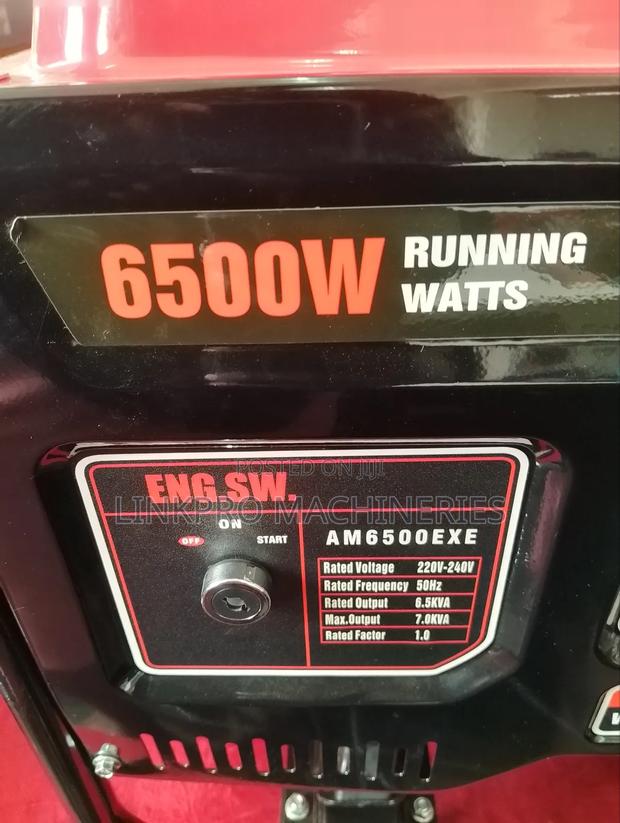 6.5 Kva Aico Keystart Petrol Generator - thumbnail 2