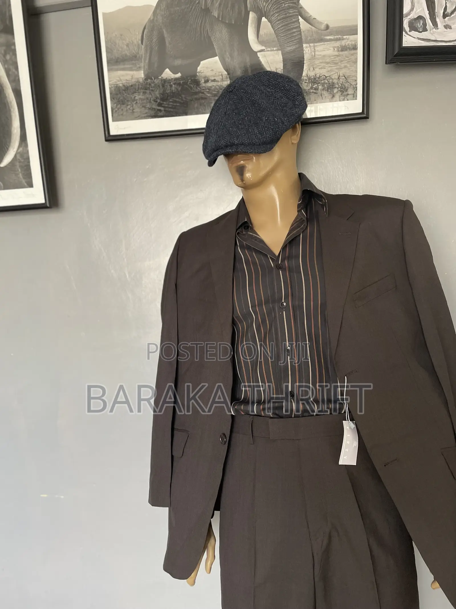 50 the Brand Brown Suits (Size 32-36)(Wool)