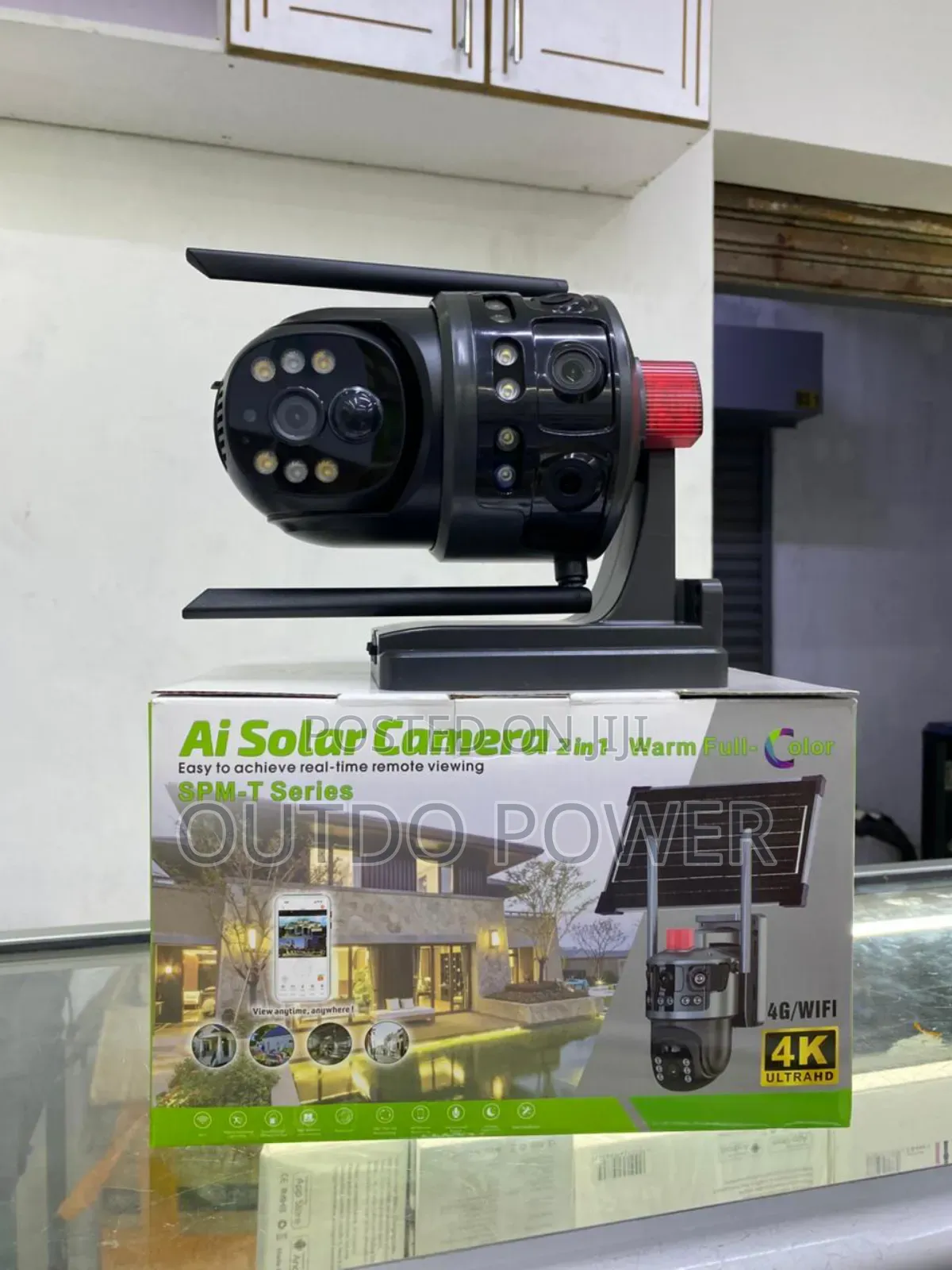 Solar Cameras Dual Lens