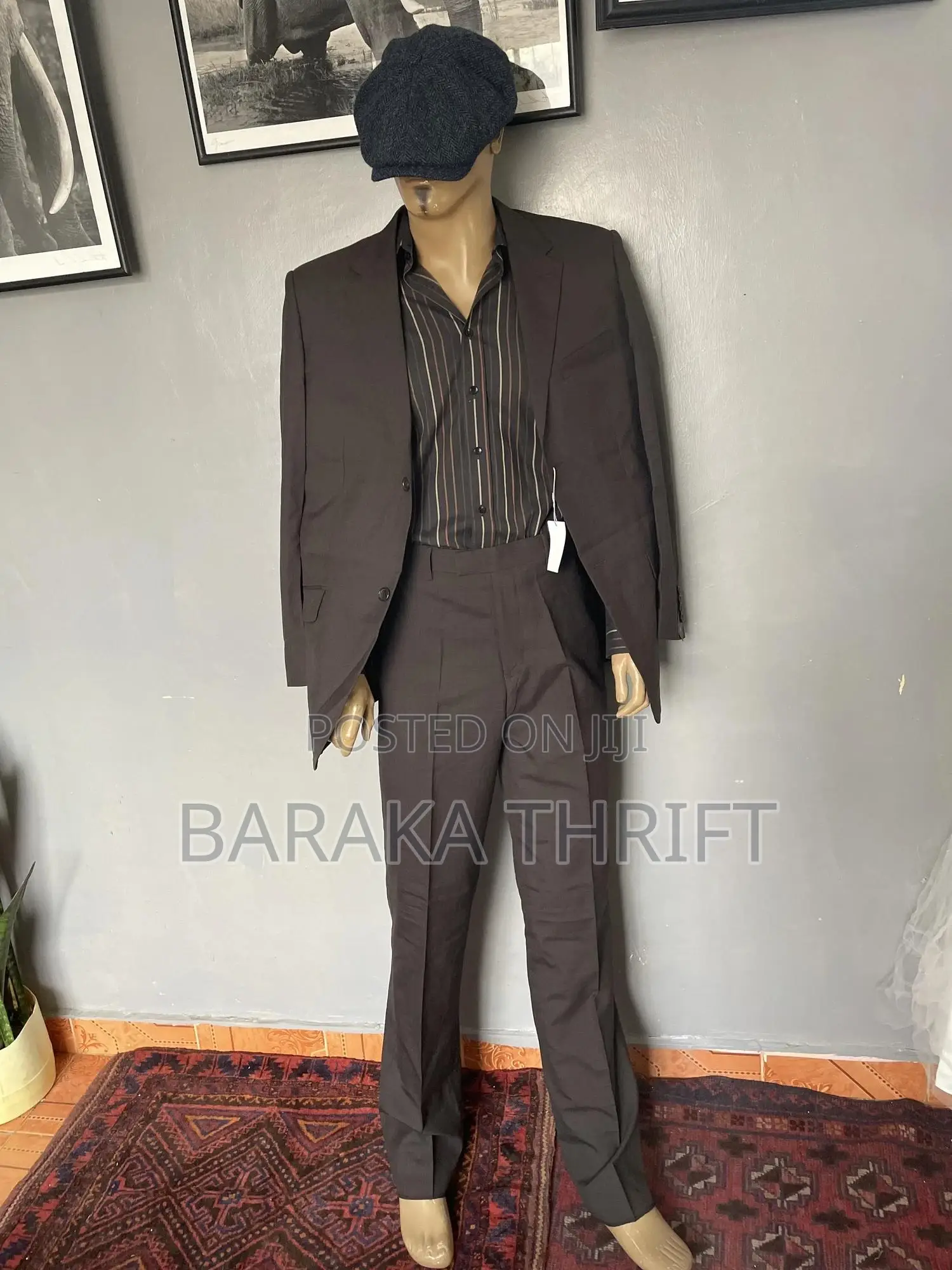 50 the Brand Brown Suits (Size 32-36)(Wool)