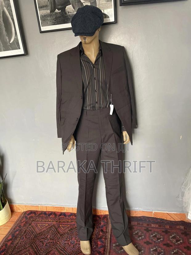 50 the Brand Brown Suits (Size 32-36)(Wool) - thumbnail 4