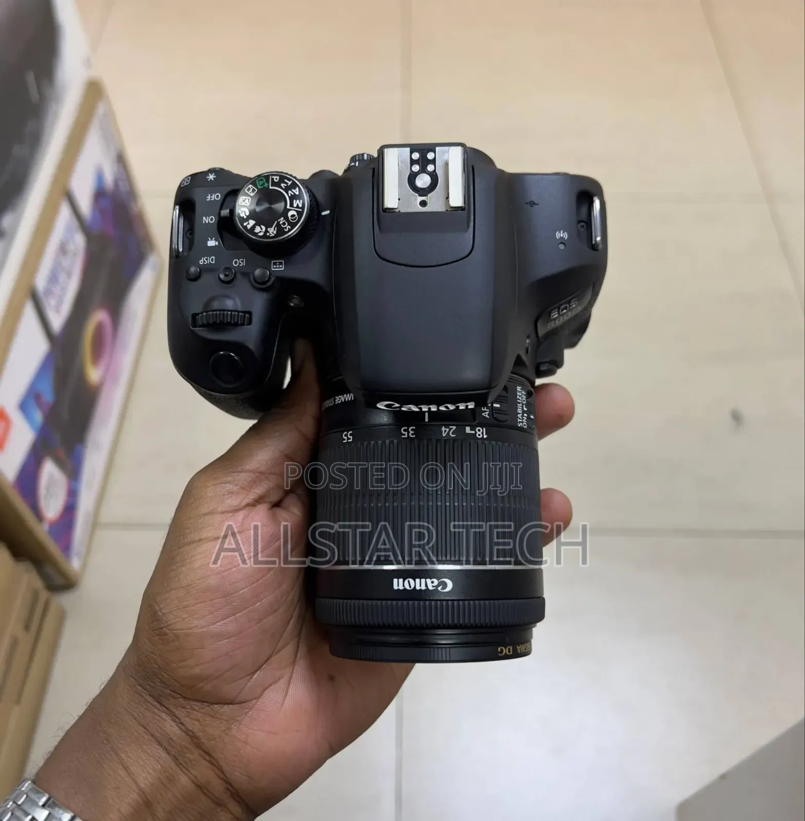 The Canon Eos 800d (Known as Rebel T7i/Kiss X9i)