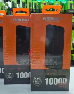 Amaya Apb-P118d *10000mah* Antiscratch Texture Power Bank