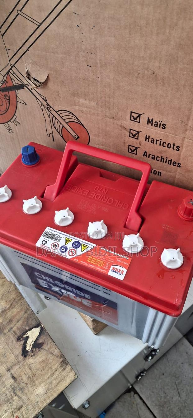 Chloride Exide N70 Acid Battery - thumbnail 2