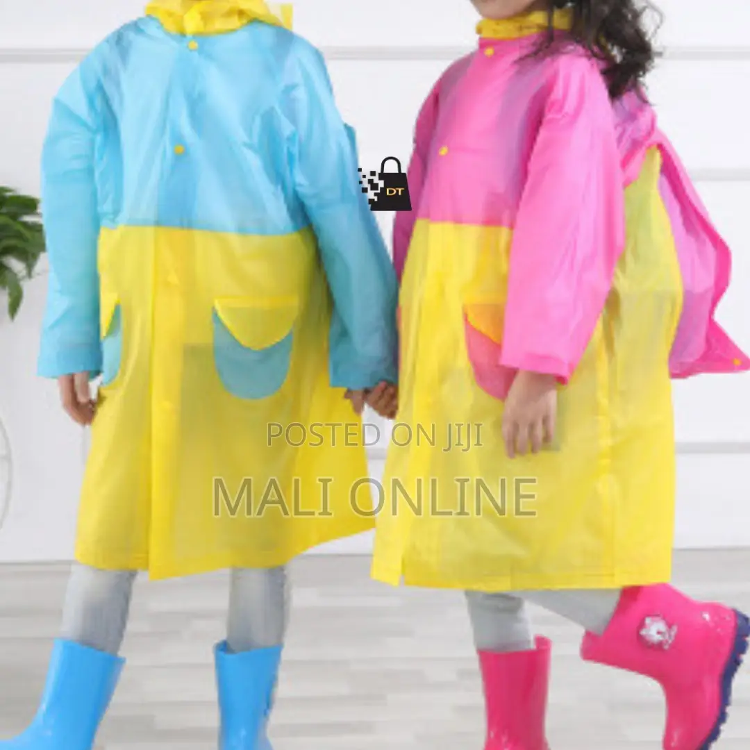 Kids Raincoat Waterproof Poncho Rain Jacket Outdoor Travel Rain Gear