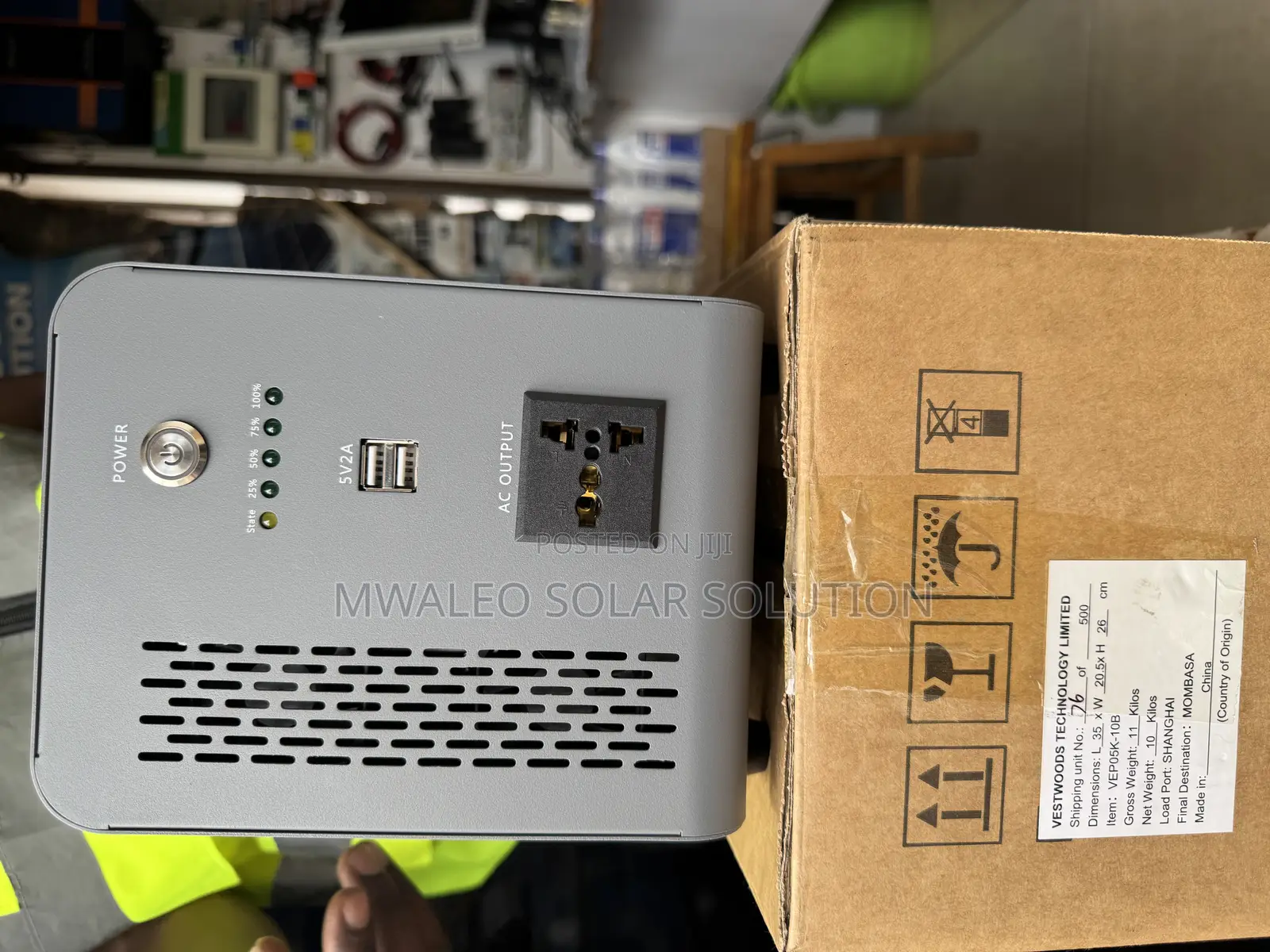 Vestwood Portable Power Station 1.0kwh