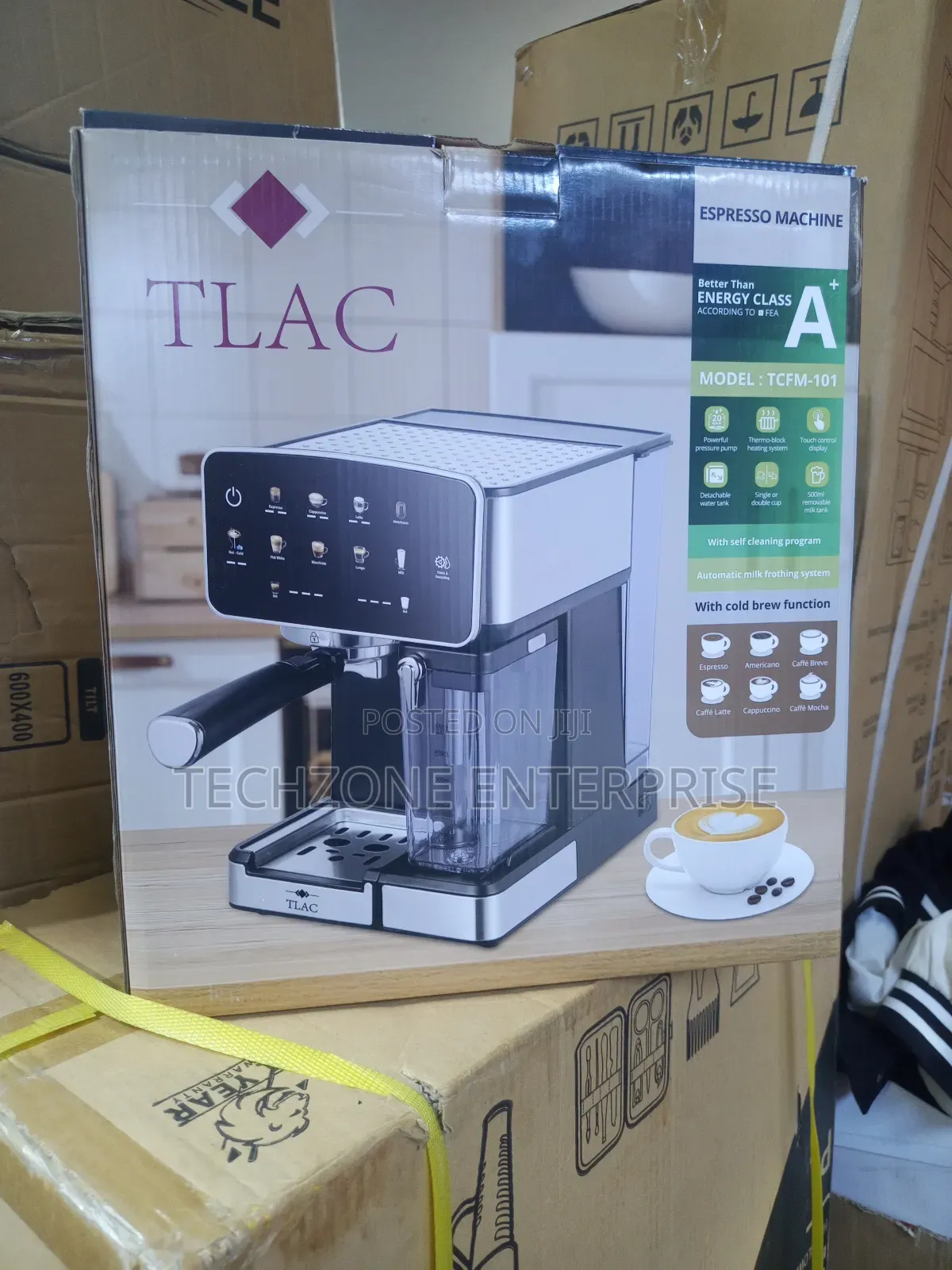 Tlac High Quality Espresso Machine TCFM-101. 