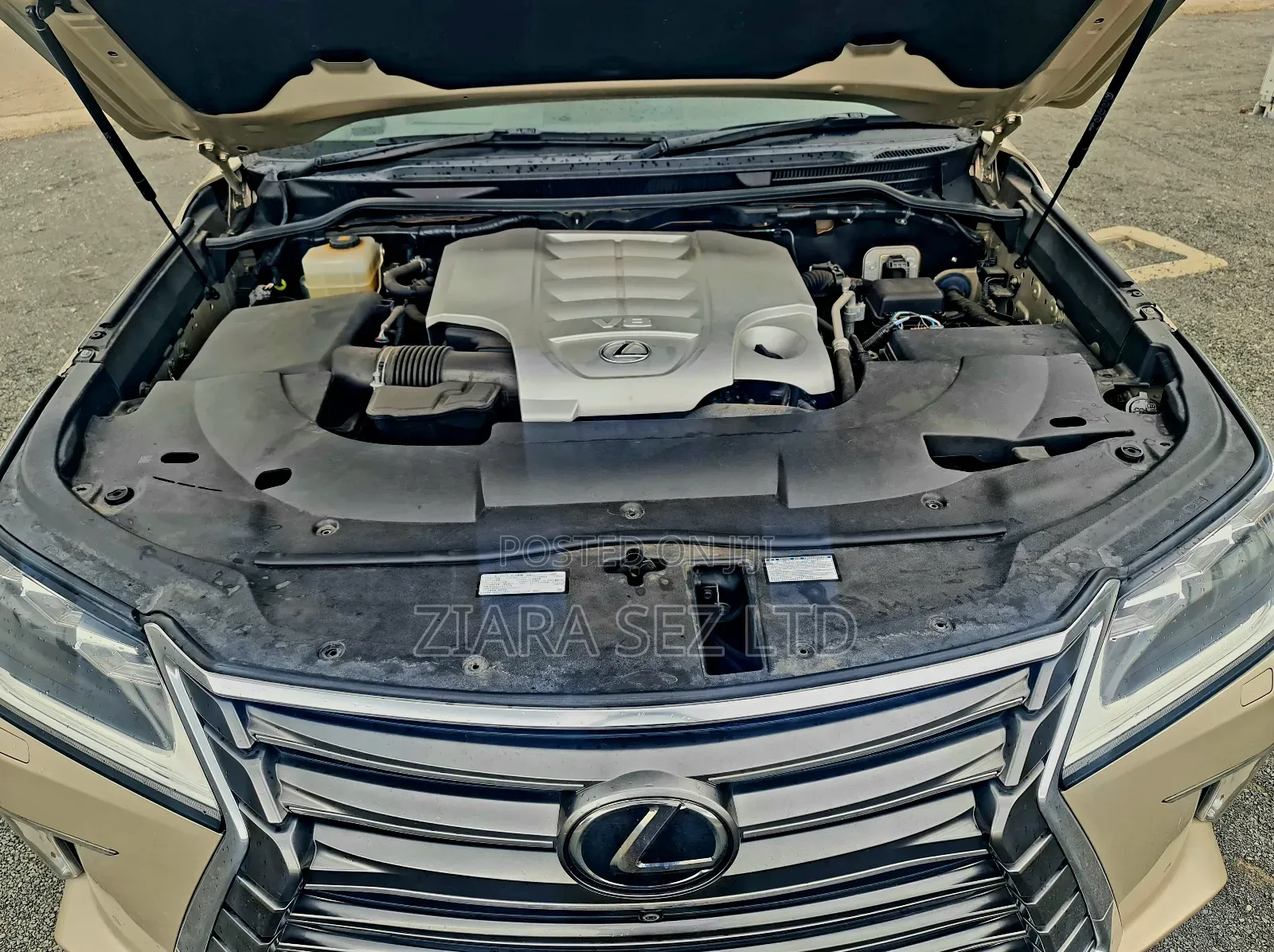 Lexus LX 570 (5 seats) AWD 2017 Brown
