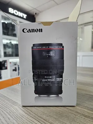 Canon Ef 100mm F/2.8l Macro Is Usm (
Brand New)