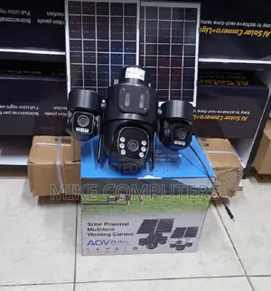 Hieasy Dual Panel Ultra Hd 4g PTZ Triple Lens Solar Camera