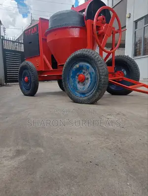 Titan 8hp Concrete Mixer 500l Capacity