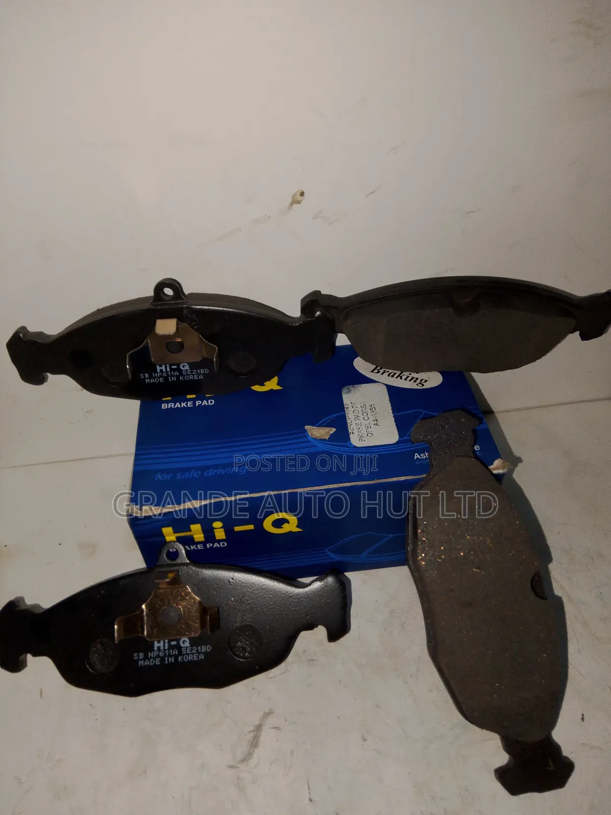 Front Brake Pads Opel Corsa (Hi-Q Brand)
