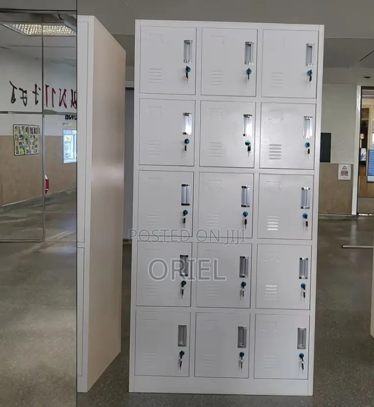 Office Cabinet : Office 15-Locker Cabinet