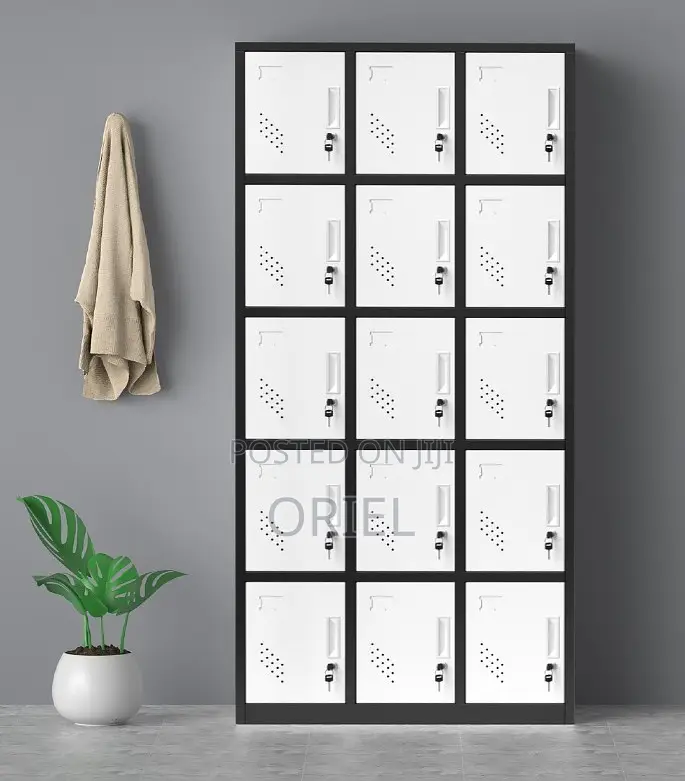 Office Cabinet : Office 15-Locker Cabinet